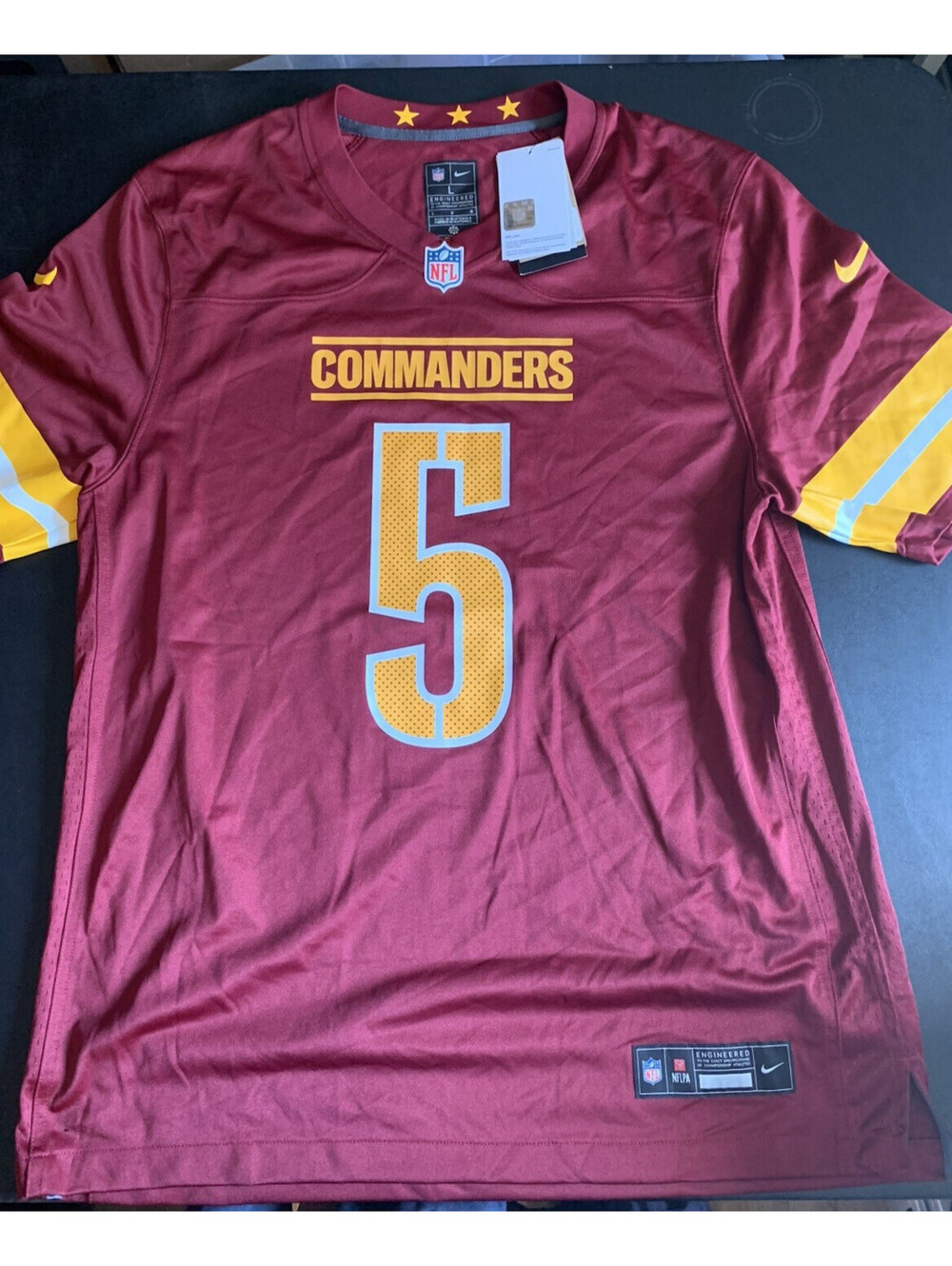 Nike NFL Men's Jayden Daniel Washington Commanders Size Large  Jersey NWT